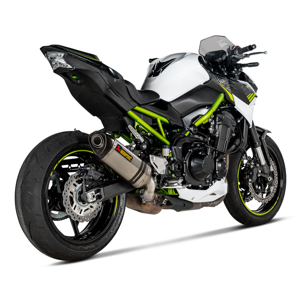 Akrapovic Homologated Slip-On Exhaust Kawasaki Z900 2017-2026