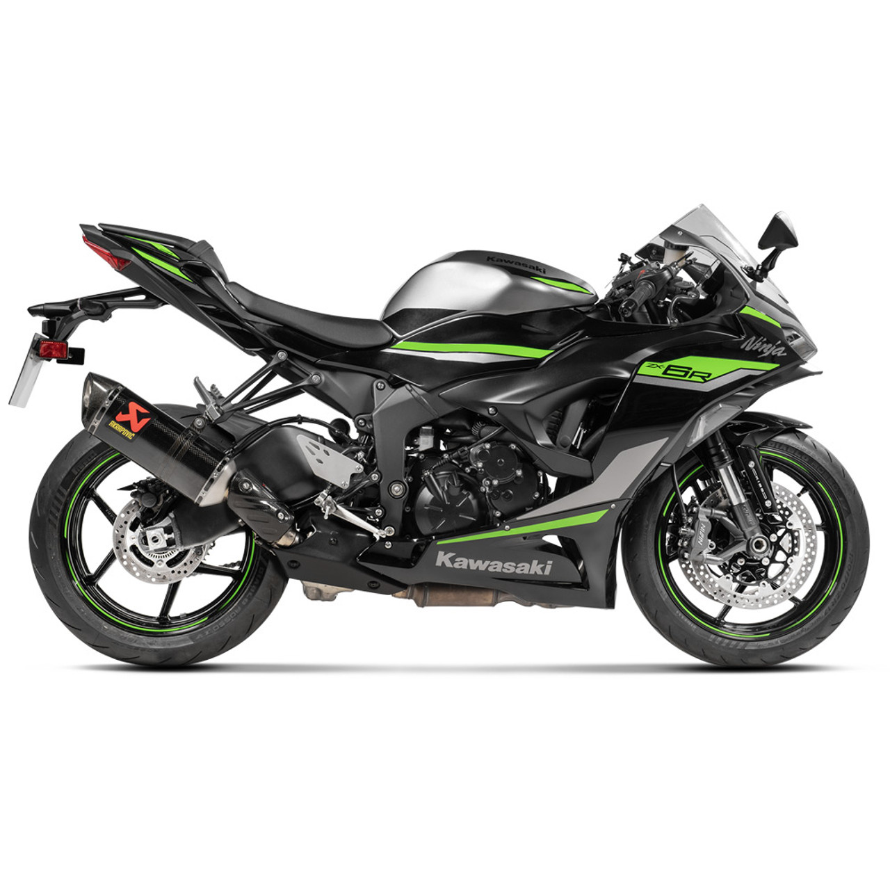 Akrapovic Homologated Slip-On Exhaust Kawasaki ZX-6R 2009