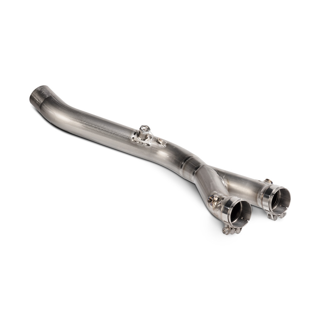 Akrapovic Optional Titanium Link Pipe Yamaha MT-10 2022-2026