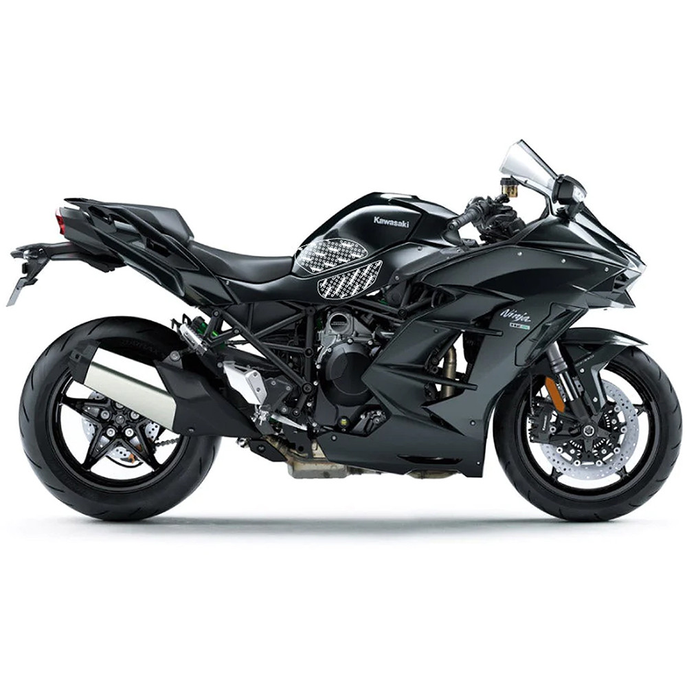 Stompgrip Kawasaki Ninja H2 SX/SE 2018-2024 Traction Pad Tank Kit
