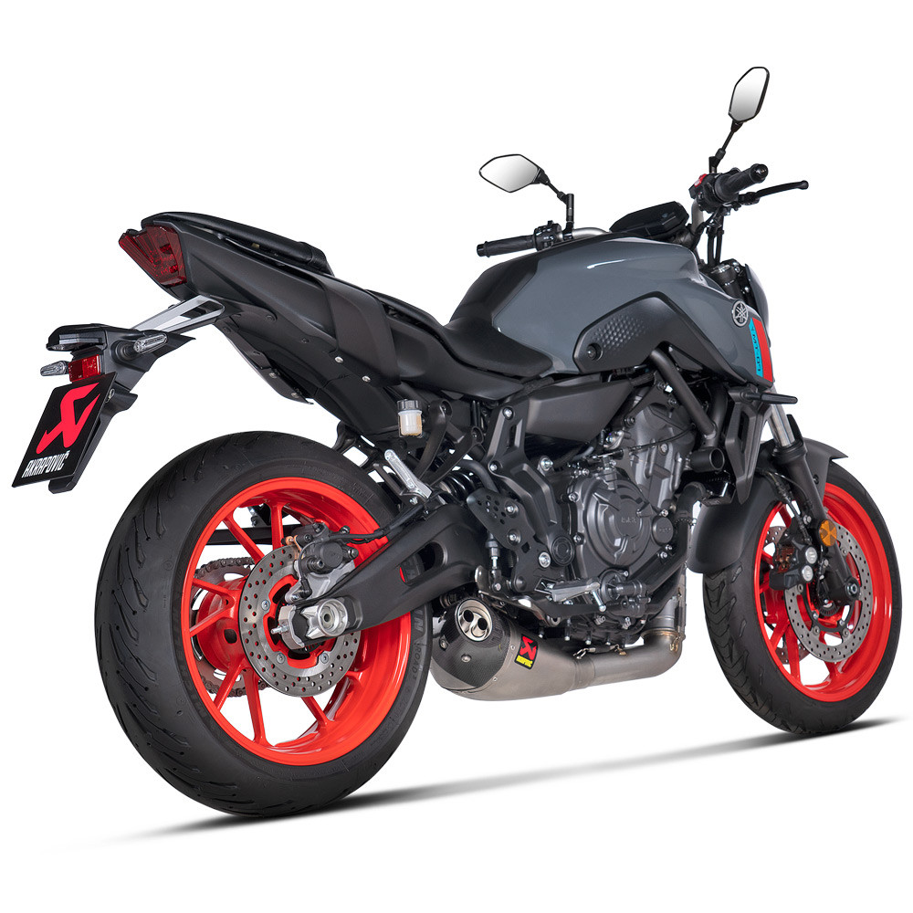Akrapovic Yamaha MT-07 / XSR700 2021-2024 Racing Line Titanium