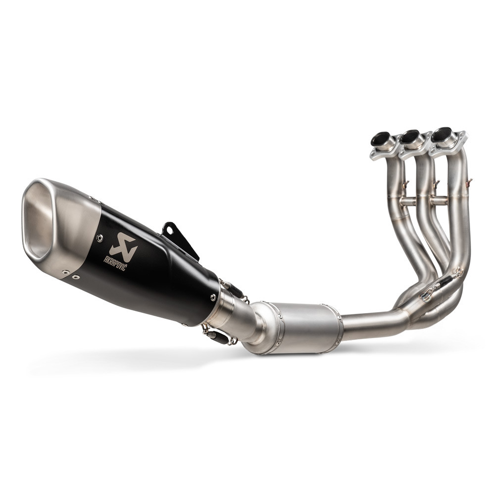 トライアンフ　トライデント６６０　アクラポビッチフルエキゾーストマフラー Akrapovic Racing Exhaust Systems Triumph Trident 660 21-24