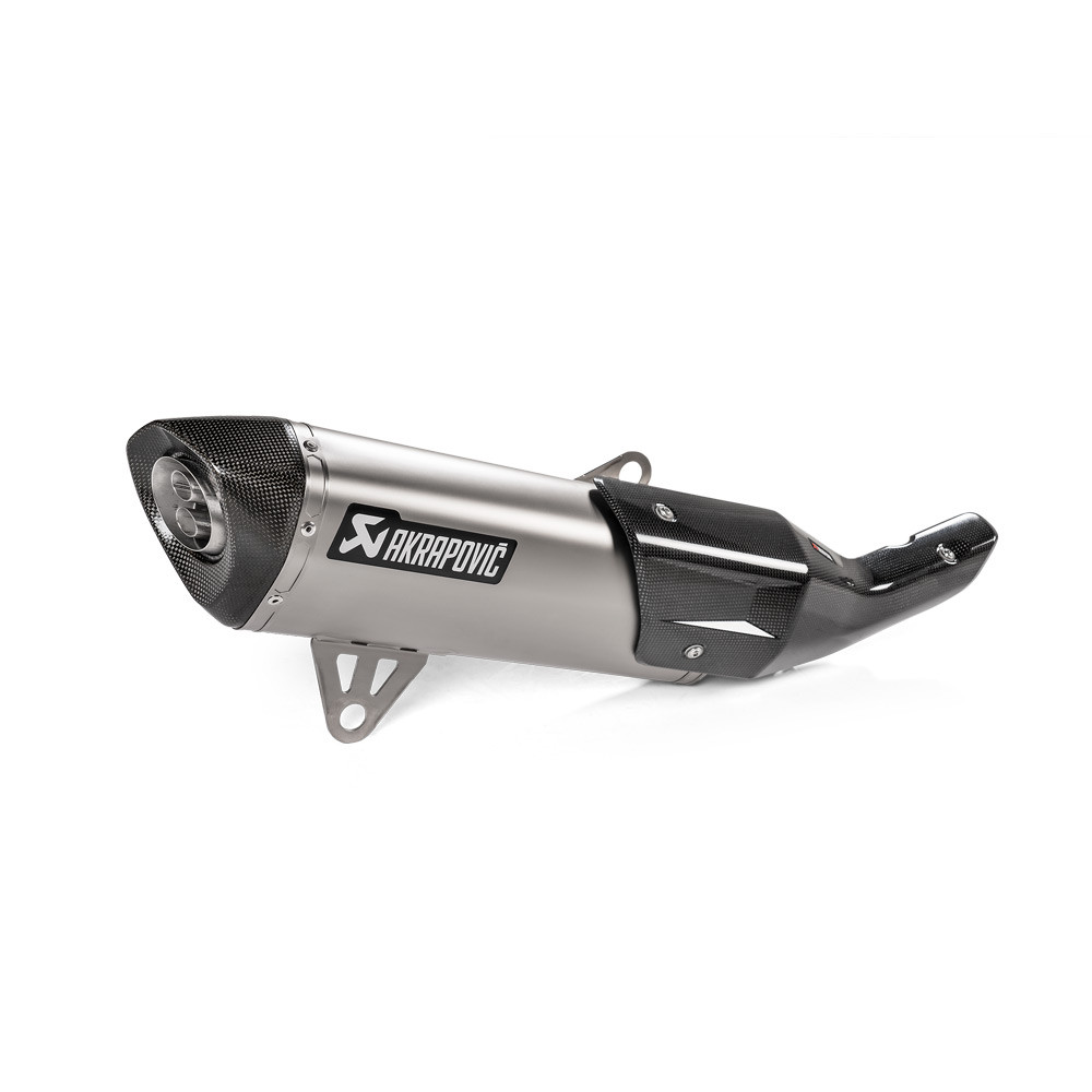 Akrapovic Slip-On Exhaust BMW C400X 19-20 Titanium/Carbon Fiber