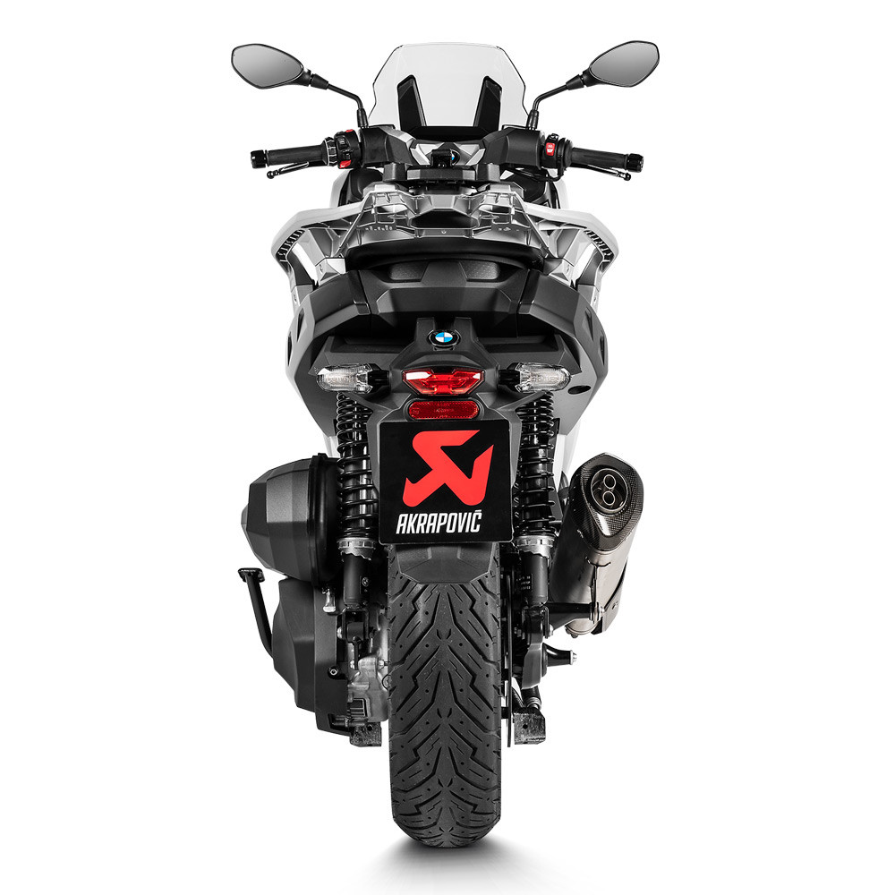 Akrapovic Slip-On Exhaust BMW C400X 19-20 Titanium/Carbon Fiber