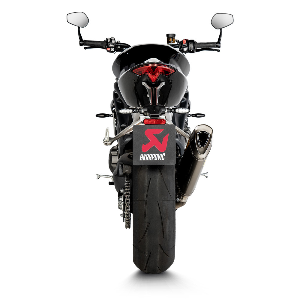 Akrapovic Slip-On Exhaust Triumph Speed Triple 1200 RS/RR 21-24