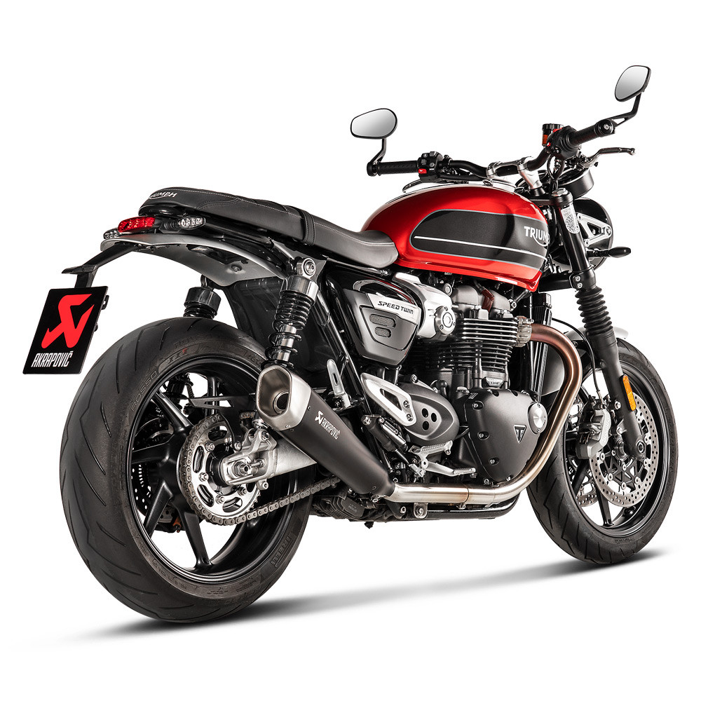 Akrapovic Slip-On Exhaust Triumph Speed Twin 1200 19-20
