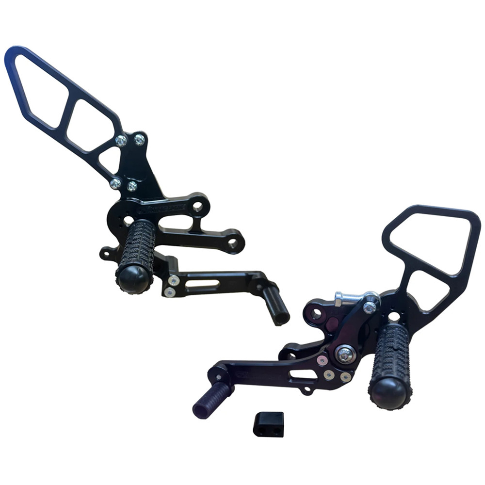 YAMAHA H SUZUKI 2台セット Woodcraft Suzuki GSX-8S/R 2023-2026 Rearsets Complete Kit GP Shift