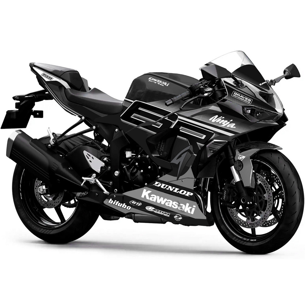 Kawasaki ZX-6R 24-26 Bodywork Graphics Kit | Vinyl Stickers