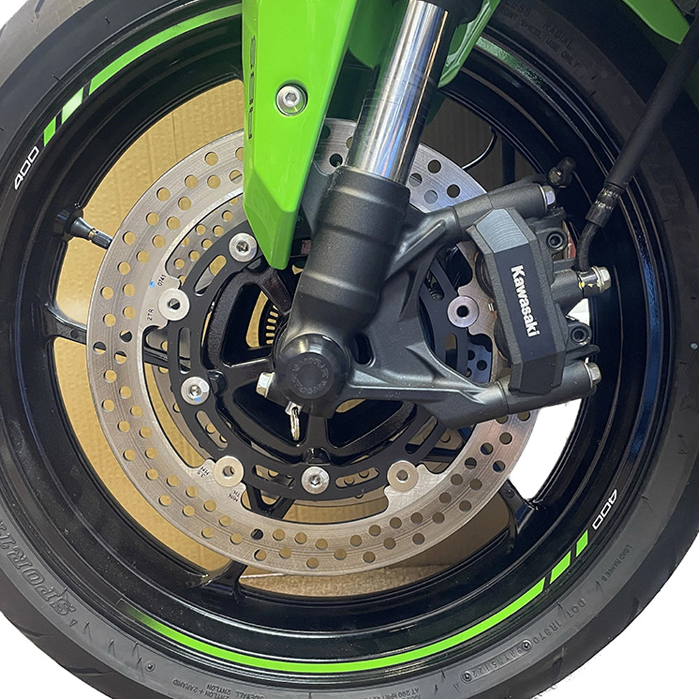 smile Woodcraft Kawasaki ZX-4RR 2023-2026 Front Axle Slider Kit
