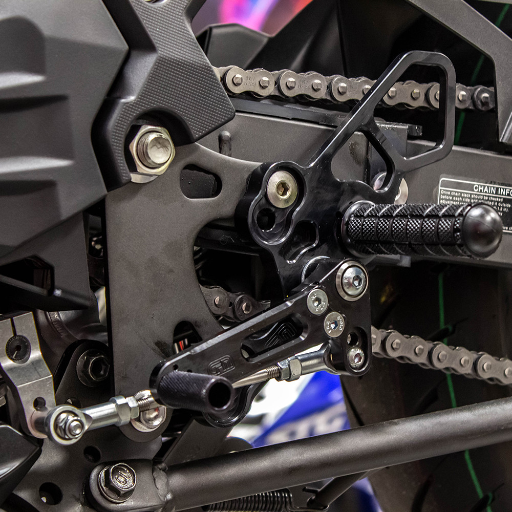 Woodcraft Kawasaki Ninja 500 2024-2025 Rearsets