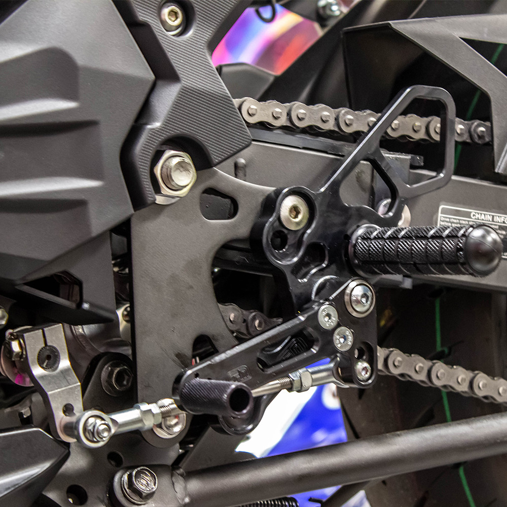 Woodcraft Kawasaki Ninja 500 2024-2026 Rearsets