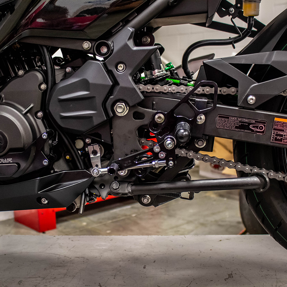 Woodcraft Kawasaki Ninja 500 2024-2026 Rearsets