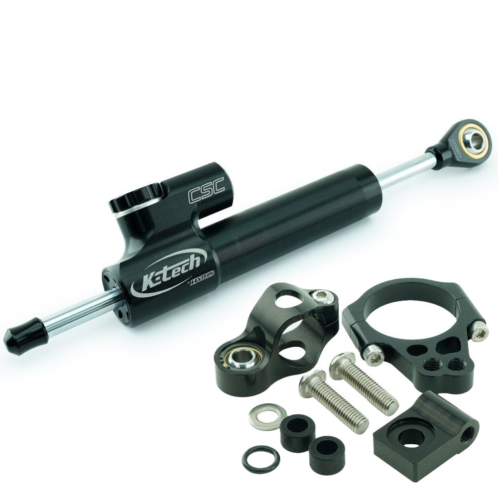 QUANTUM DS500CXE-M2 ビルダンスセレクト K-Tech Kawasaki Ninja 500 2024-2025 Linear Race Steering Damper Kit