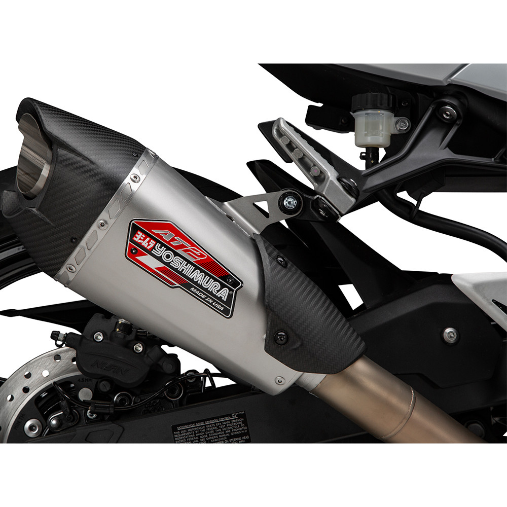 2024-2026 Kawasaki Ninja 500 Exhaust System | Yoshimura Race AT2
