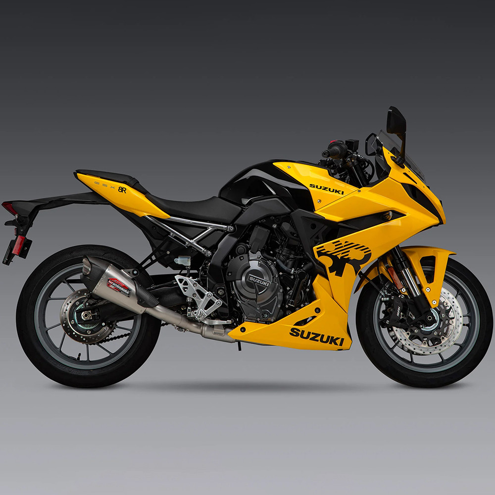 Yoshimura Suzuki GSX-8S/R 2023-2025 AT2 Speed-Series Stainless