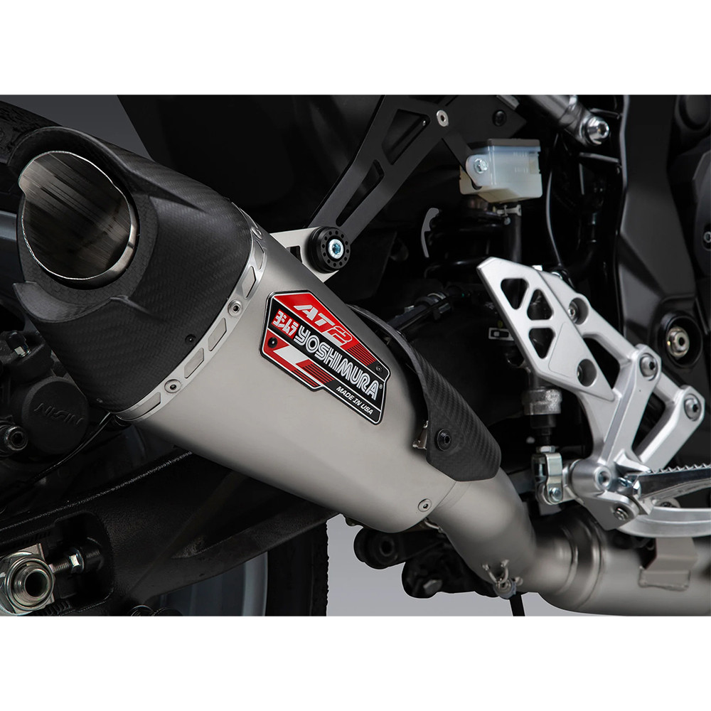 Yoshimura Suzuki GSX-8S/R 2023-2026 AT2 Speed-Series Stainless
