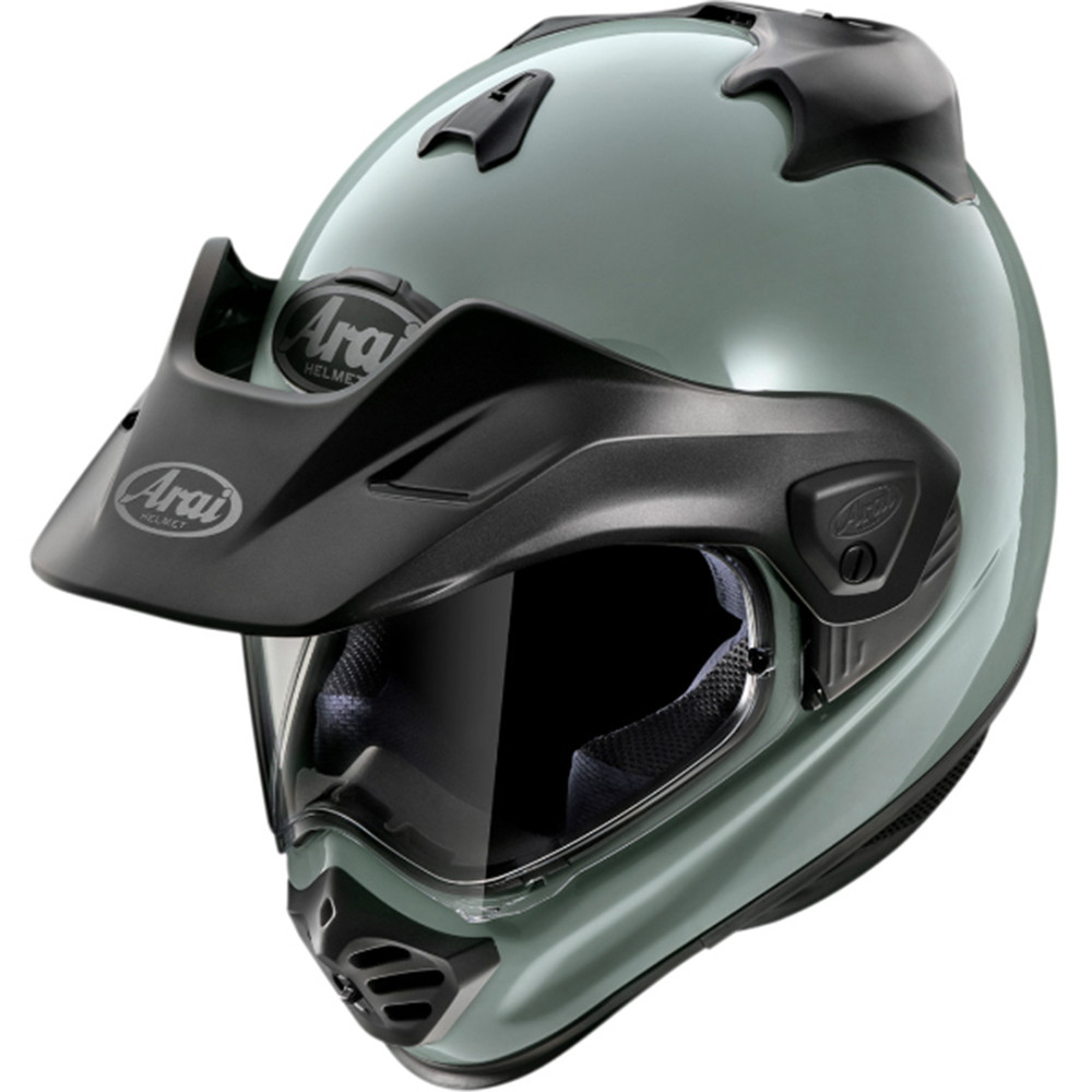 Arai XD-5 Solid Mojave Sage Helmet - Sportbike Track Gear