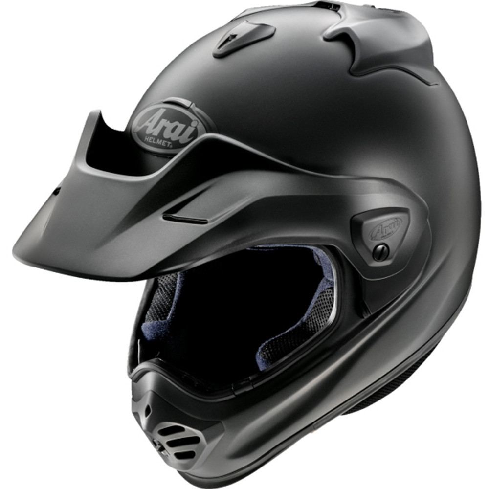 Arai XD-5 Solid Black Frost Helmet - Sportbike Track Gear