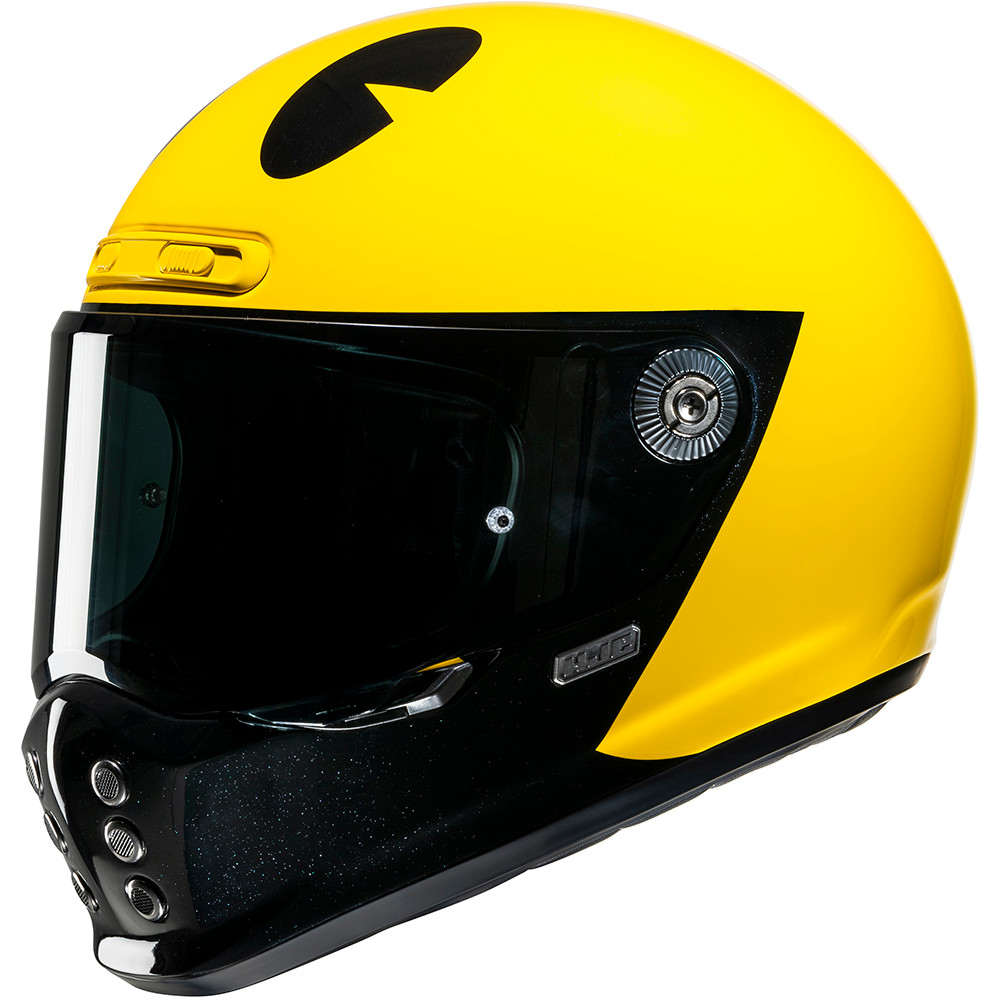 HJC V10 Pac Man Helmet - Sportbike Track Gear