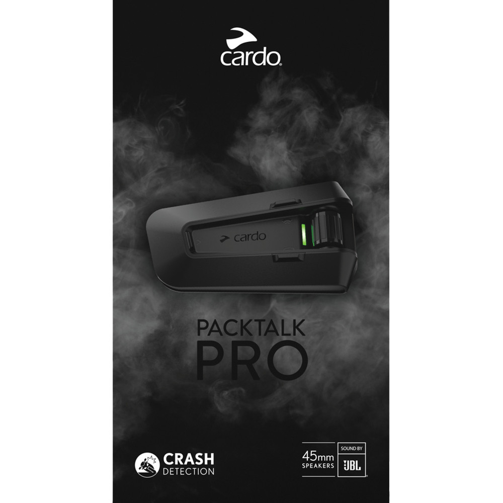 Cardo Systems Packtalk Pro Bluetooth Headset - Sportbike Track Gear