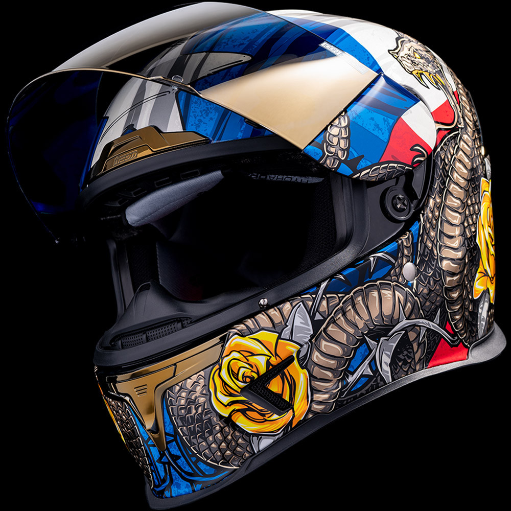 icon airframe gsxr helmet Pro - Tejas Libre - Glory it also saves weight and adds strength SUZUKI ARAI DT-X STREETBIKE HELMET