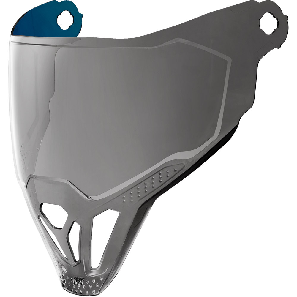 icon airflite helmet shield Fliteshield RST Silver Featuring a 3D molded process for optical clarity Icon Airflite RST Silver Face