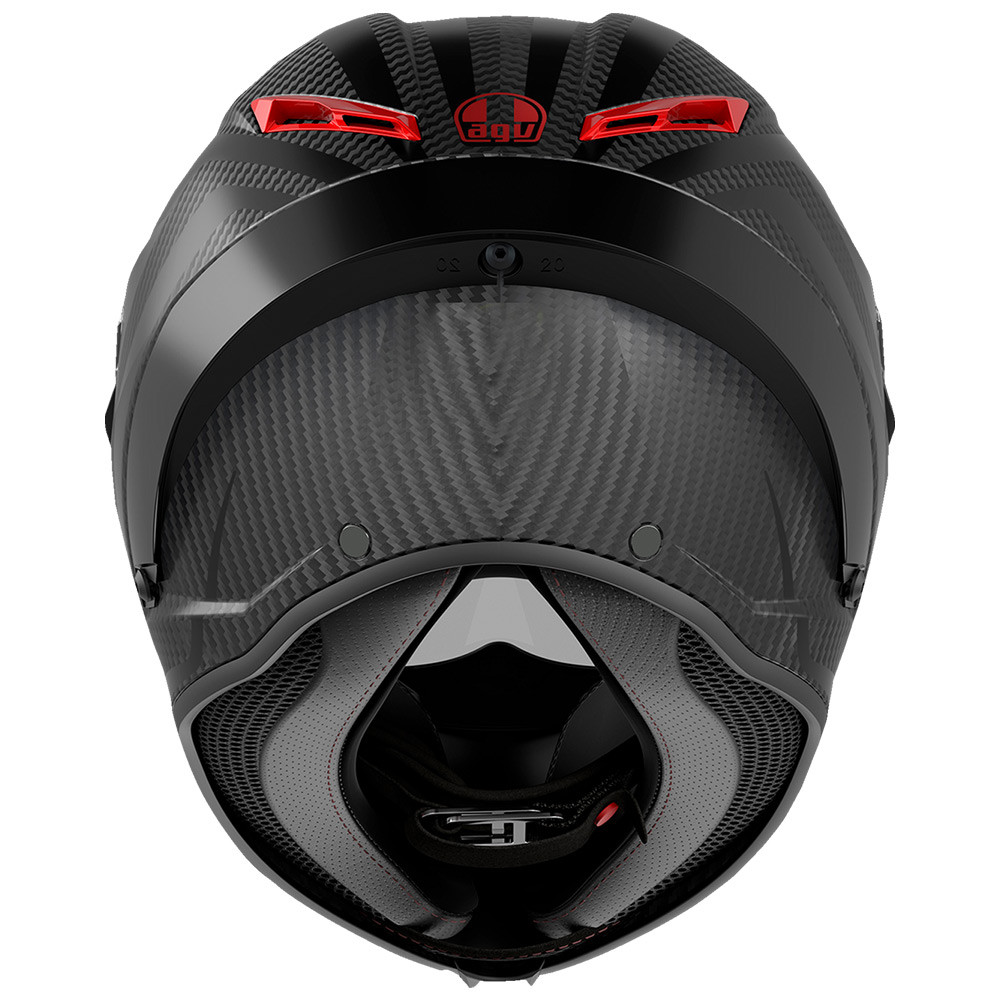 AGV Pista GP RR Intrepido Matte Carbon/Black/Red Helmet