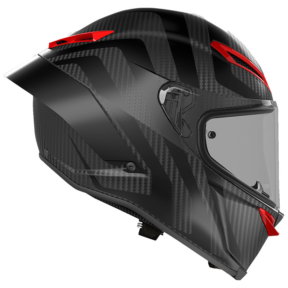 AGV Pista GP RR Intrepido Matte Carbon/Black/Red Helmet