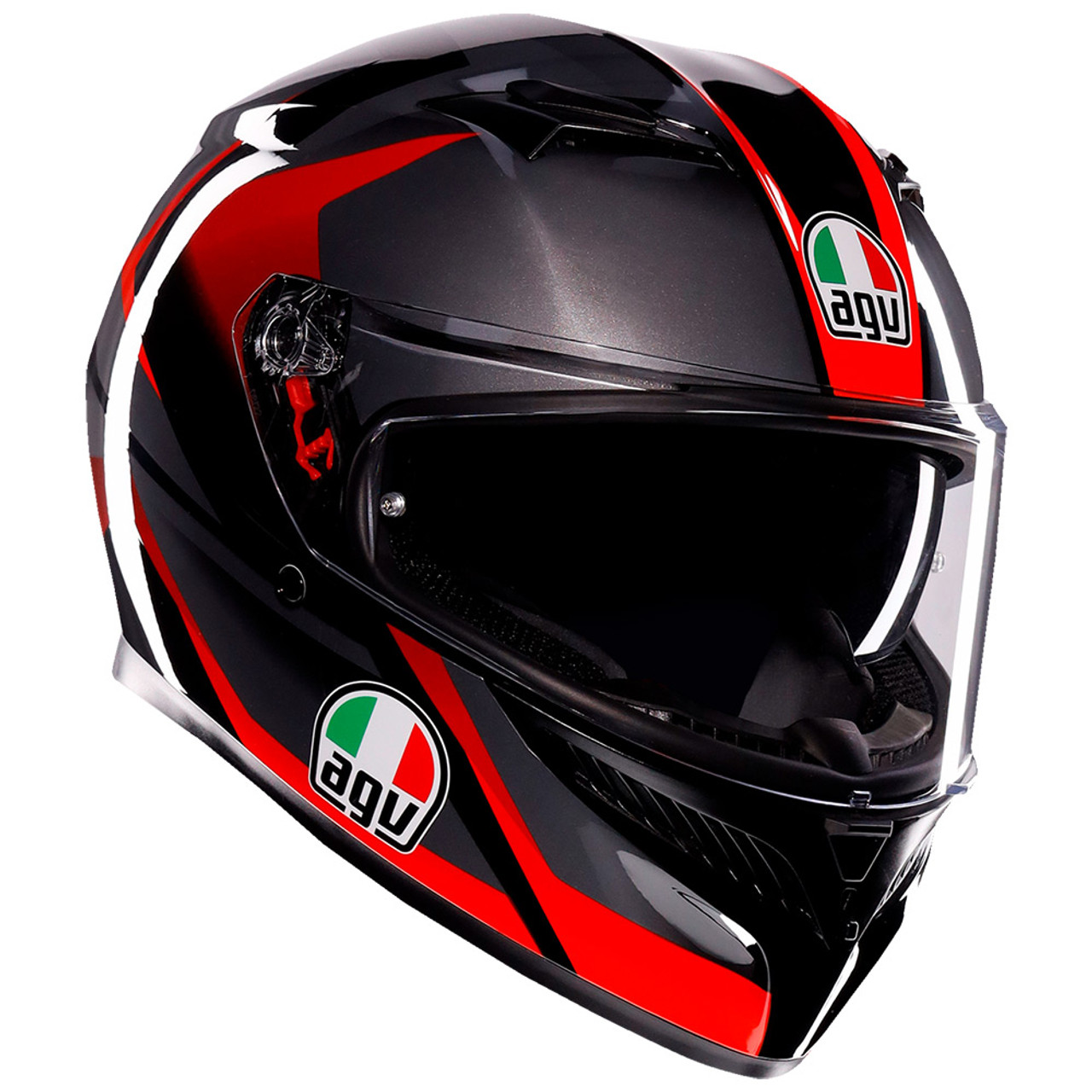 AGV K3 WING BLACK/ITALY　Lサイズ K3 DOT(E2206) - WING BLACK/ITALY | AGV