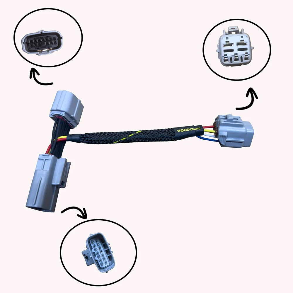 Woodcraft Suzuki GSX-8R 2024-2026 Keyswitch Elimination Harness