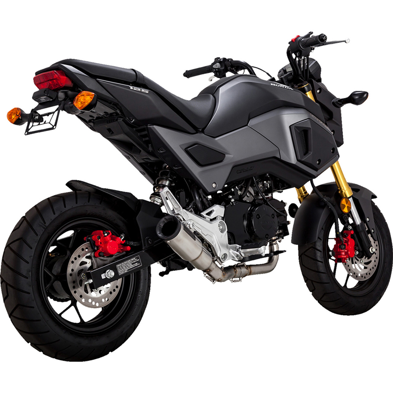 0507B： BB EXHAUST SYSTEM HONDA GROM MSX Hotbodies Racing Honda Grom MSX 125 2013-2016 MGP Stinger