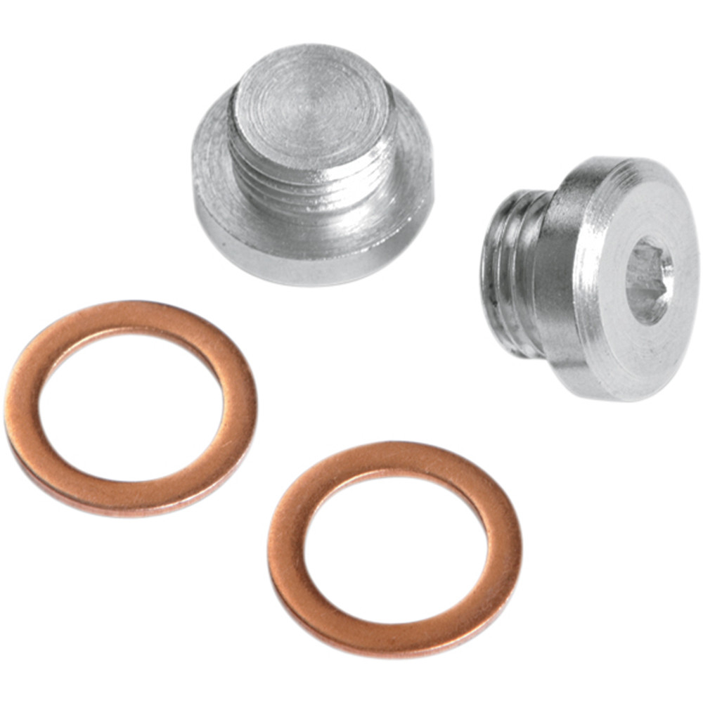 yuu！ Akrapovic P-LBSB1 O2 Sensor Port Plug - 18 mm x 1.5 - Sportbike