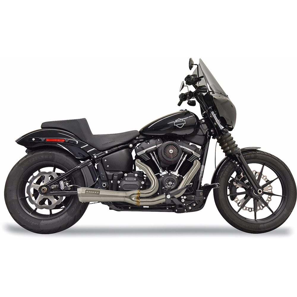 ハーレー　ファットボーイ2018 バッサーニ　フルエキマフラー Bassani Xhaust 2018-2023 Harley-Davidson Softail Fat Boy 114 FLFBS