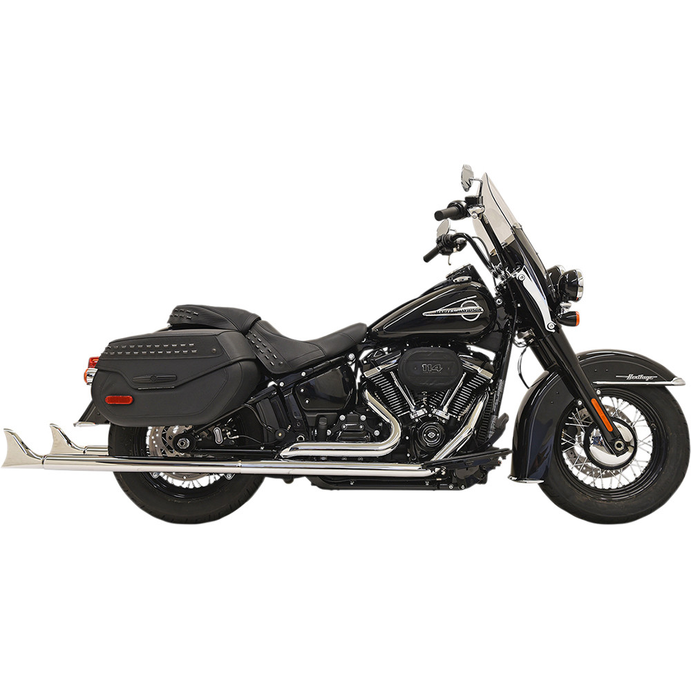 ② 専用 Bassani Xhaust 2018-2019 Harley-Davidson Softail Fat Boy 114 FLFBS