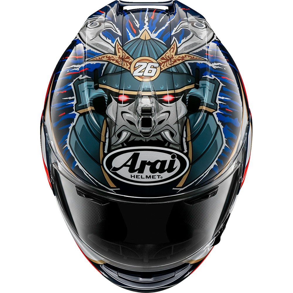 ARAI  Arai Corsair-X Dani Samurai-3 Helmet - Sportbike Track Gear
