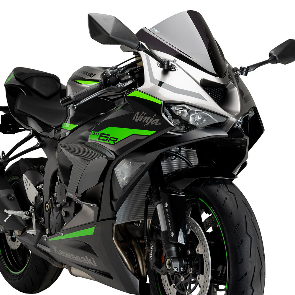Puig Downforce Race Side Spoilers Kawasaki ZX-6R 2024-2026