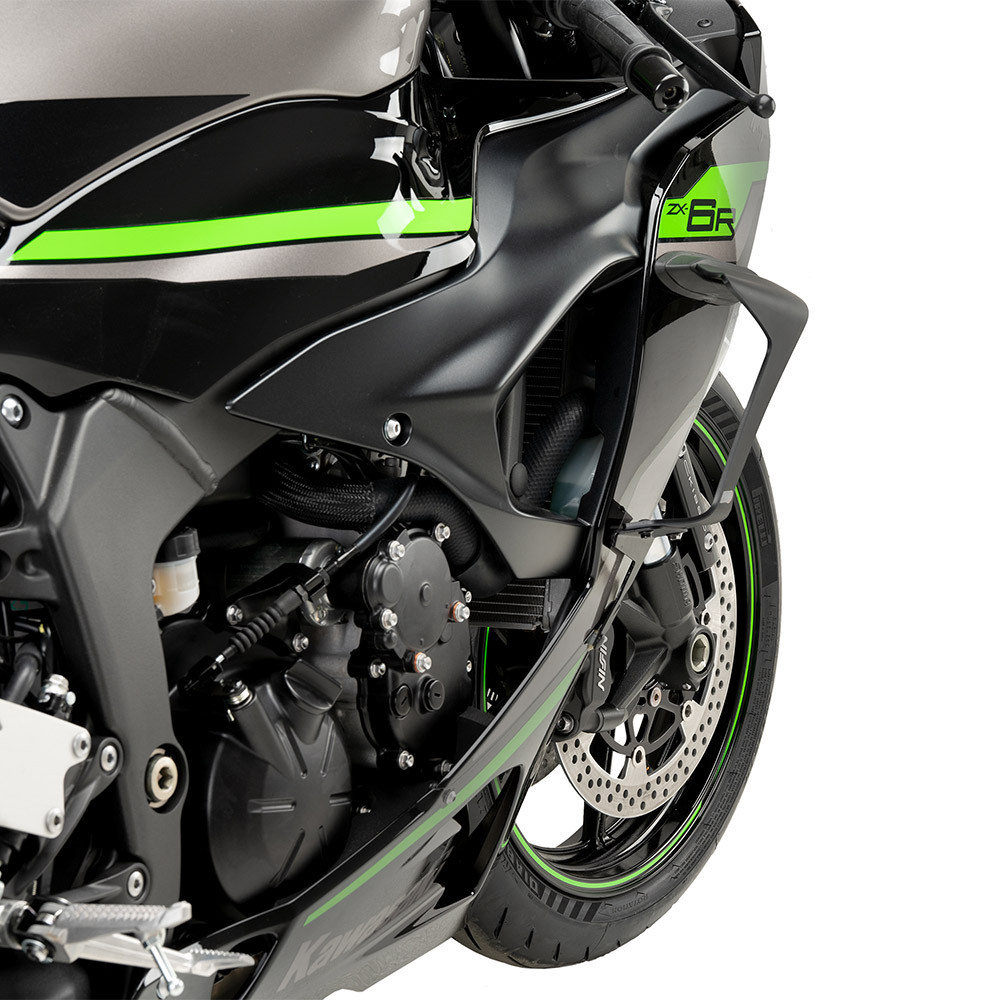 Puig Downforce Race Side Spoilers Kawasaki ZX-6R 2024-2026