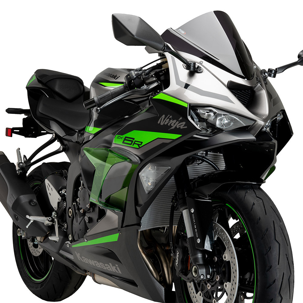 Puig Downforce Race Side Spoilers Kawasaki ZX-6R 2024-2026