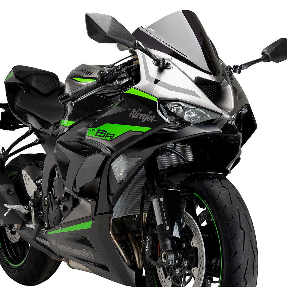 Puig Downforce Race Side Spoilers Kawasaki ZX-6R 2024-2026