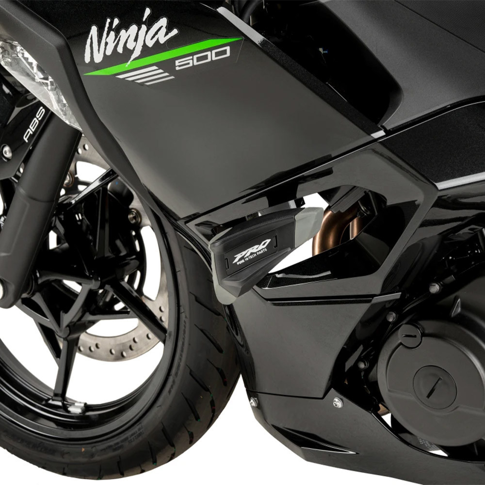 サン Puig Pro 2.0 Frame Sliders Kawasaki Ninja 500 2024-2026