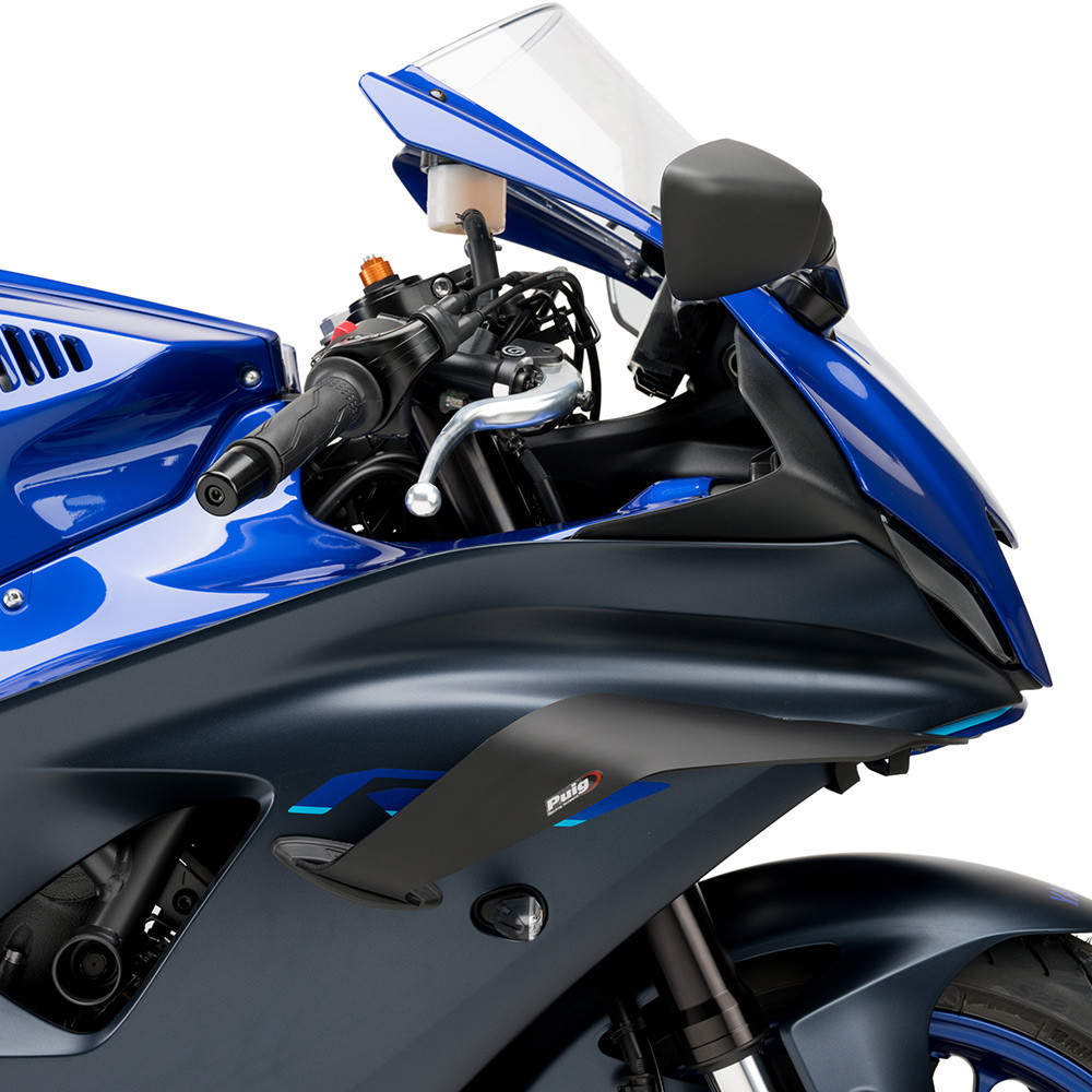 Puig｜ウィングレット│YZF-R7(22-)│サイドダウンフォーススポイラー Puig Downforce Race Side Spoilers Yamaha R7 2022-2025