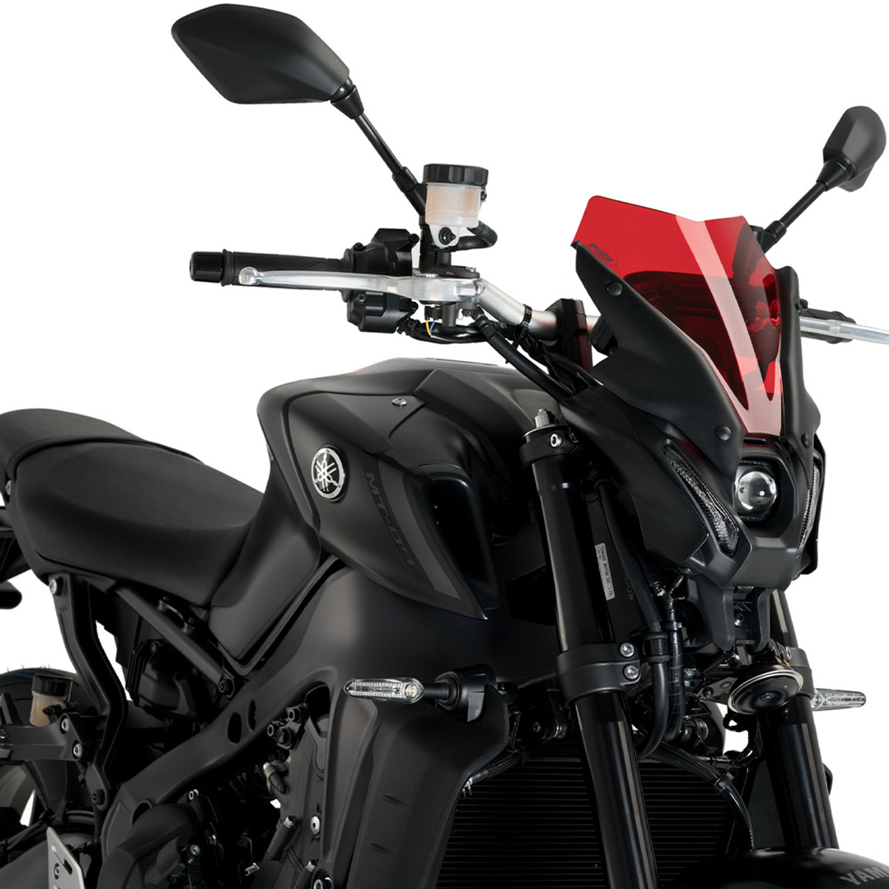 Puig 9377W ニュージェネレーション ツーリング [クリア] MT-09 Puig Touring Naked New Generation Windscreen Yamaha FZ-09