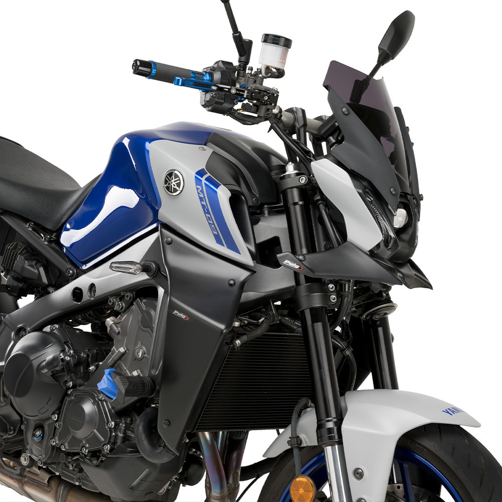 Geschikt Voor YAMAHA MT09 SP 2021-2023 Motorfietsaccessoires Sport Downforce Naked Side Spoilers Aerodynamische Vleugeldeflectoren(Fluorescent Green