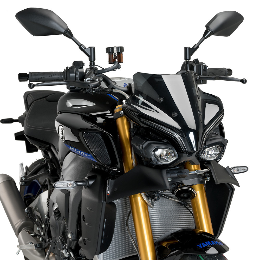 Puig Front Downforce Spoilers Naked Yamaha MT-10 2022-2025