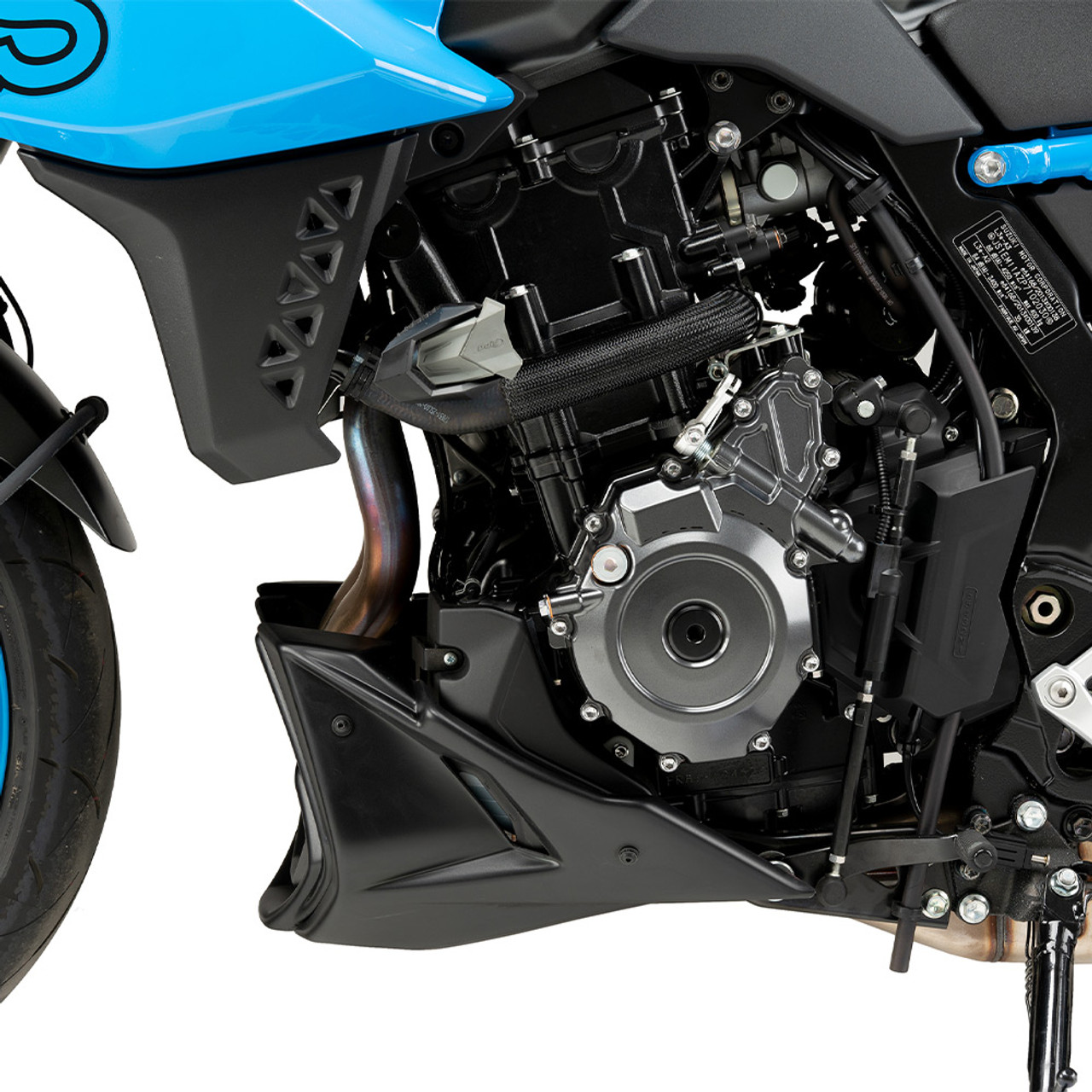★新品未使用★Puig プーチ エンジンスポイラー GSX-8S Puig Engine Spoiler for OEM Exhaust Suzuki GSX-8S 2023-2025