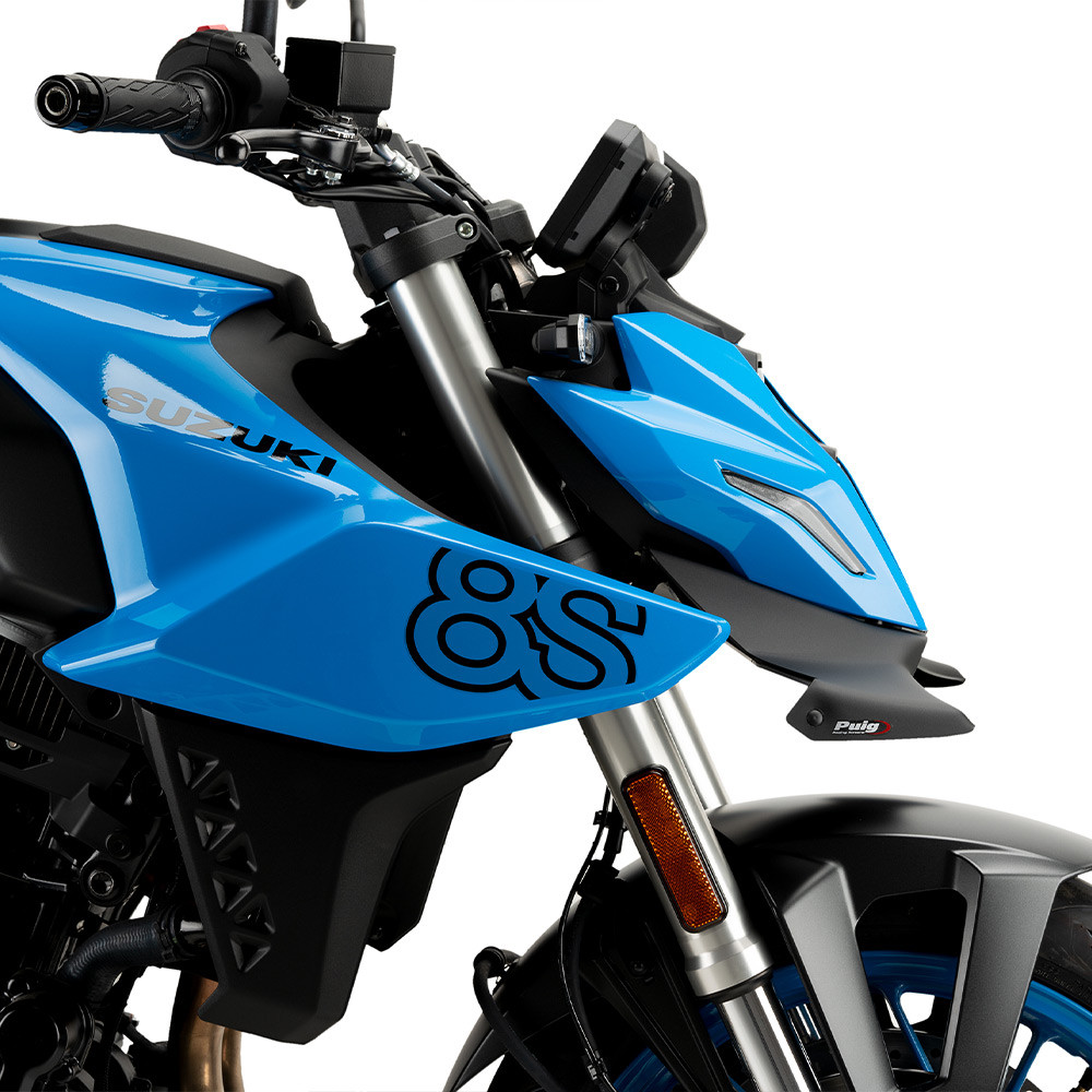 Puig Front Downforce Spoilers Naked Suzuki GSX-8S 2023-2026