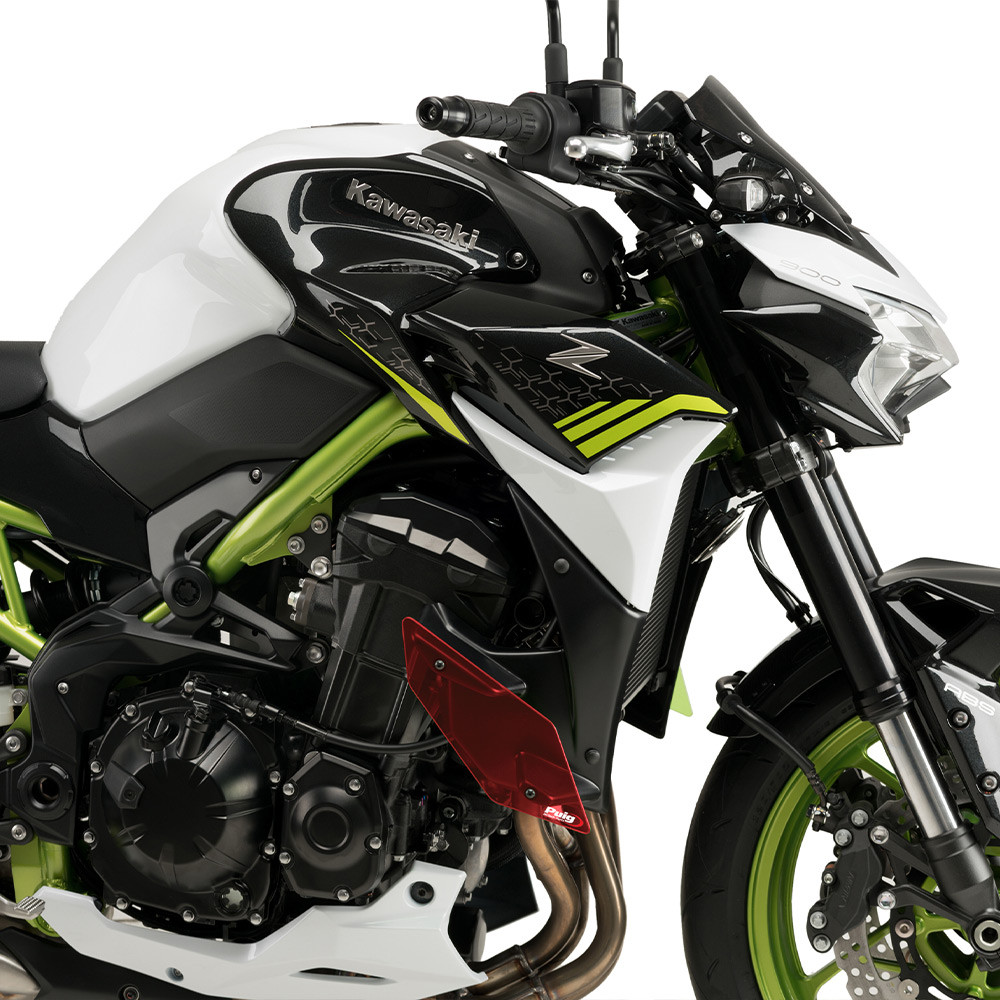 Puig Downforce Naked Side Spoilers Kawasaki Z900 2020-2024