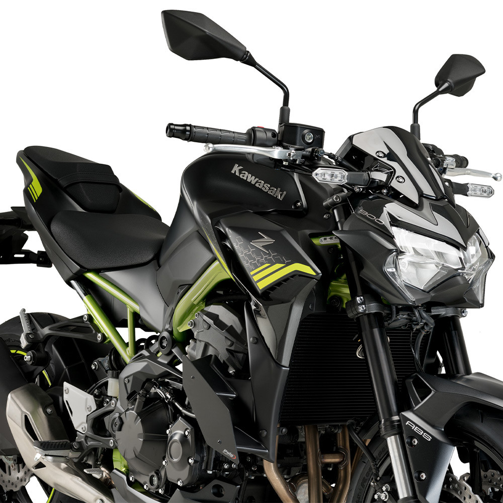 Puig Downforce Naked Side Spoilers Kawasaki Z900 2020-2024