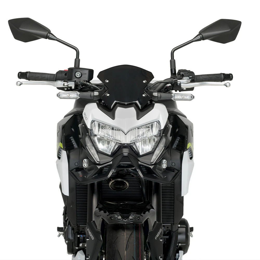 Pare-Brise Moto Transparent Pour Kawasaki Z900 2020-2024 - Protection Vent Aérodynamique, ABS Robuste