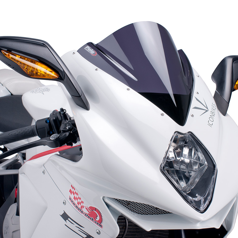 モトコルセ レーシングスクリーン　 F3 675 / F3 800 Puig Z Racing Windscreen MV Agusta F3 800 2014-2023